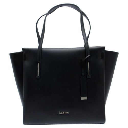 Womens Black Frame Large Shopper Bag 20528 by Calvin Klein from Hurleys