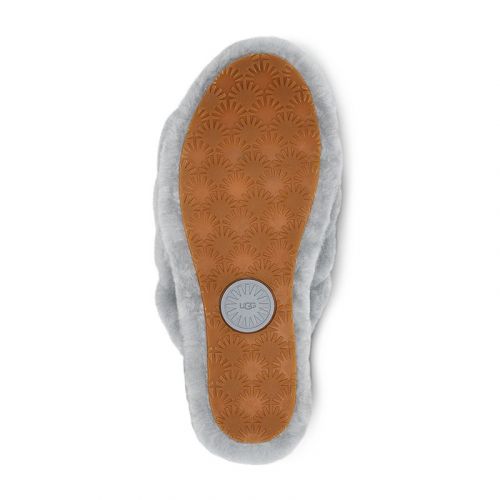 Womens Ash Fog Fluff Yeah Slide Slippers 94296 by UGG from Hurleys