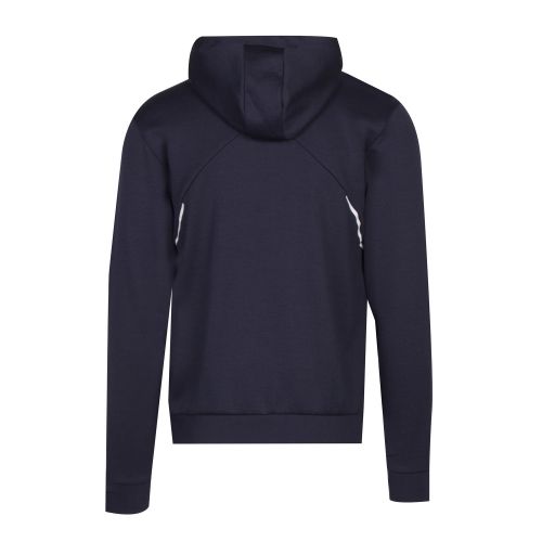 Athleisure Mens Navy Saggy Hooded Zip Sweat Top 44796 by BOSS from Hurleys