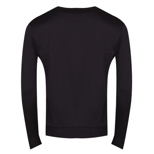Athleisure Mens Black Salbo Crew Neck Sweat Top 34403 by BOSS from Hurleys