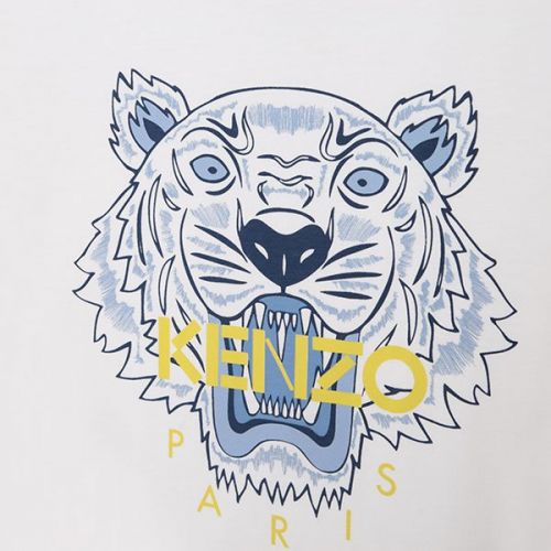 Kids White S/s T-Shirt 111068 by Kenzo from Hurleys