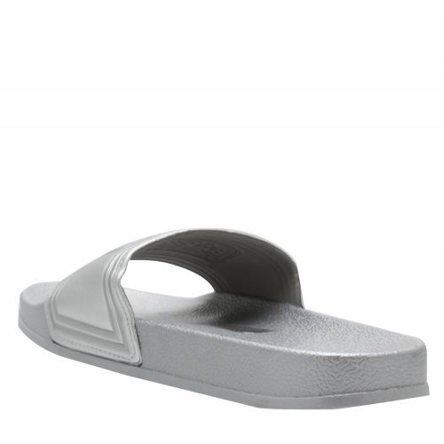 Womens Silver Slides 38685 by Barbour International from Hurleys