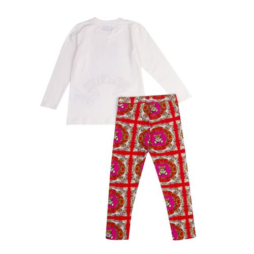 Moschino Girls Sweet Pink Toy Top & Leggings Set 75930 by Moschino from Hurleys