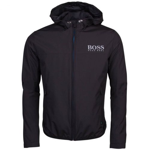 Athleisure Mens Black Jeltech Jacket 19178 by BOSS from Hurleys