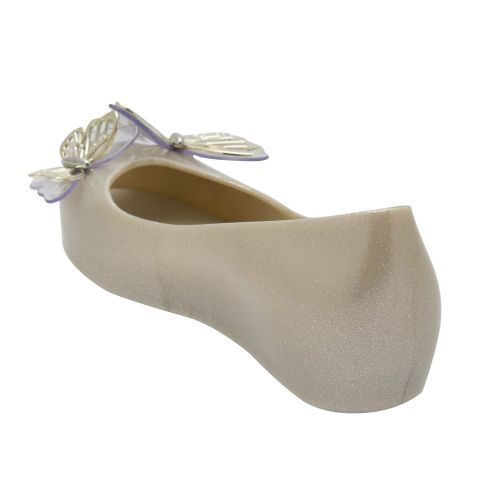 Kids Golden Shine Ultragirl Butterfly Shoes (12-11) 53323 by Mini Melissa from Hurleys