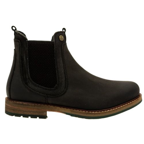 Lifestyle Mens Black Cullercoats Chelsea Boots 63720 by Barbour from Hurleys
