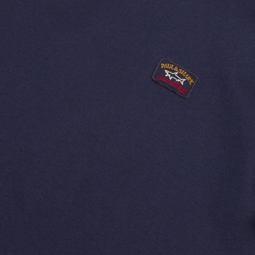 Mens Navy Small Logo Custom Fit S/s T Shirt 48815 by Paul And Shark from Hurleys