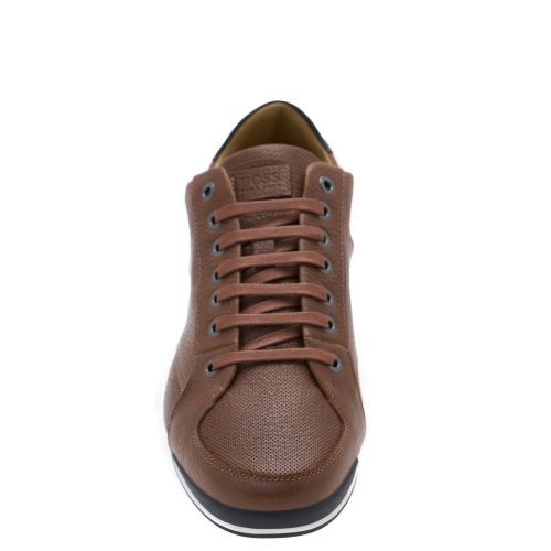 Casual Mens Brown Saturn_Lowp Trainers 26730 by BOSS from Hurleys