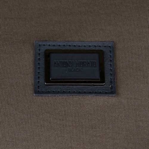 Mens Loden Green Black Label Badge S/s Polo Shirt 65211 by Antony Morato from Hurleys