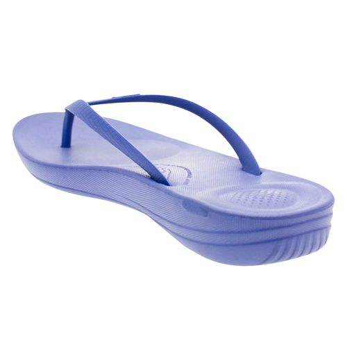 Fit Flop Womens Royal Blue Iqushion Flip Flops 8448 by FitFlop from Hurleys