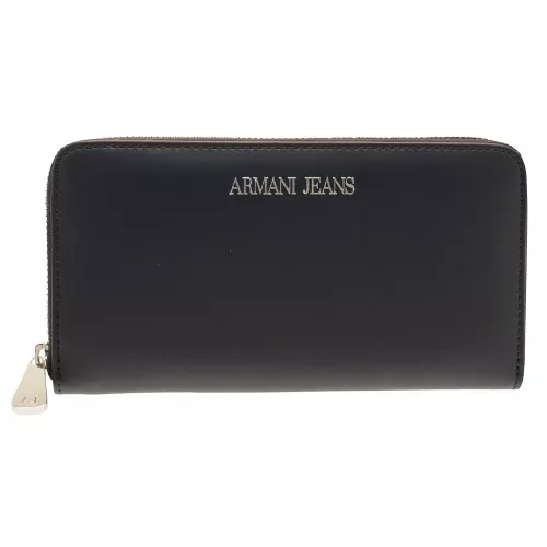 Womens Navy Metal Logo Purse 69913 by Armani Jeans from Hurleys