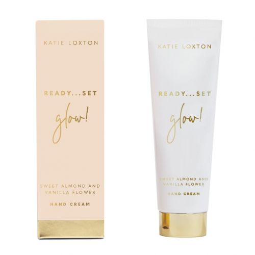 Womens Sweet Almond And Vanilla Flower Ready Set Glow! Hand Cream 99523 by Katie Loxton from Hurleys