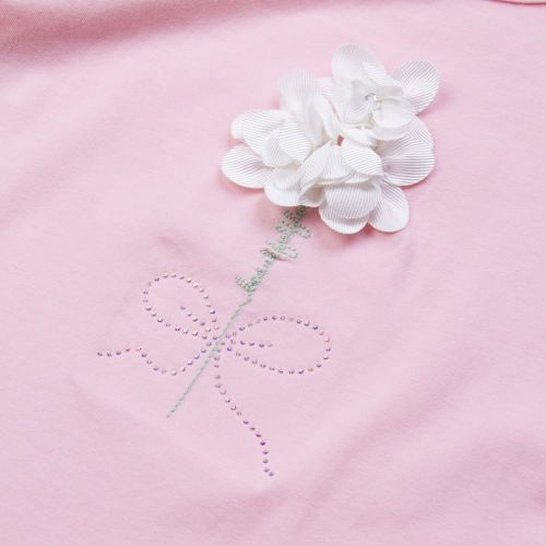 Girls Rose Embroidered Floral S/s T Shirt 22593 by Mayoral from Hurleys