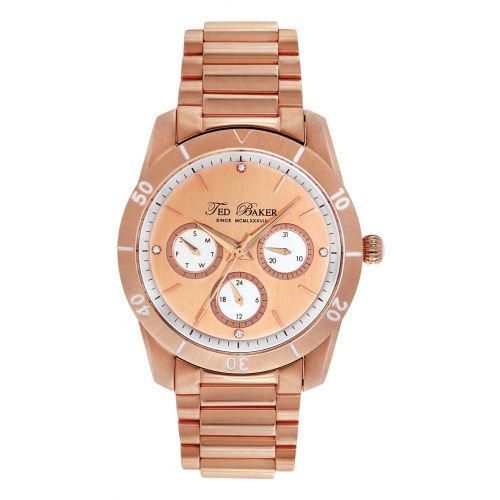 Womens Rose Gold Bracelet Strap Watch 14955 by Ted Baker from Hurleys