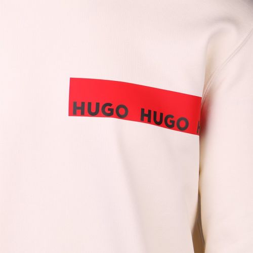 Mens Natural Dranach Sweat Top 105836 by HUGO from Hurleys