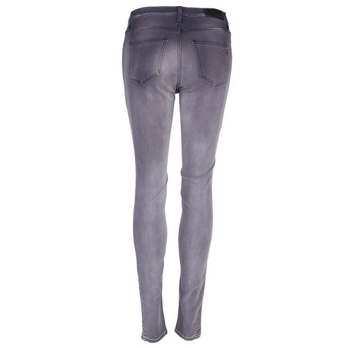 Womens Grey Super High Rise Touch Skinny Fit Jeans 7111 by Replay from Hurleys