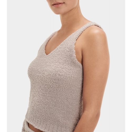 Womens Granite Dulcie Cozy Knitted Tank Top 98860 by UGG from Hurleys
