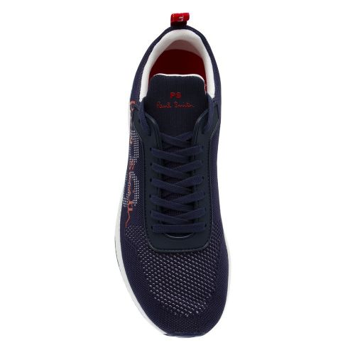 Mens Dark Navy Zeus Mesh Trainers 90027 by PS Paul Smith from Hurleys
