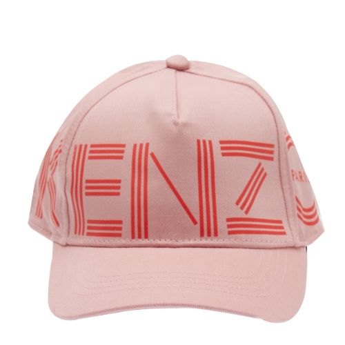 Girls Middle Pink Logo Cap 36412 by Kenzo from Hurleys