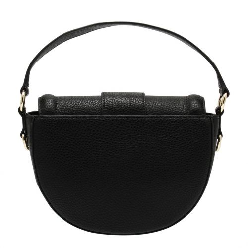 Womens Black Elegant Buckle Saddle Crossbody Bag 91814 by Versace Jeans Couture from Hurleys