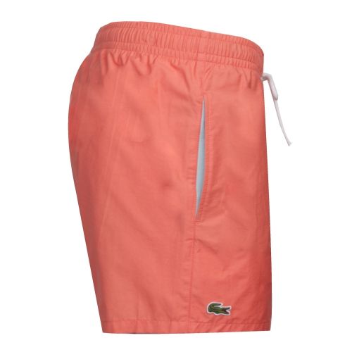 Mens Coral Branded Swim Shorts 38540 by Lacoste from Hurleys