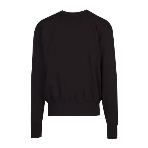 Anglomania Mens Black Classic Small Orb Crew Sweat Top 43377 by Vivienne Westwood from Hurleys