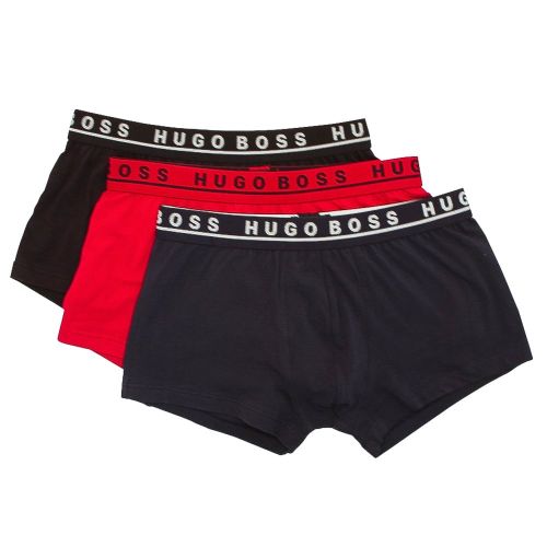 Mens Assorted 3 Pack Trunks 10033 by BOSS from Hurleys