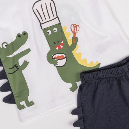 Baby White/Navy Chef S/s T Shirt + Shorts Set 101613 by Paul Smith Junior from Hurleys