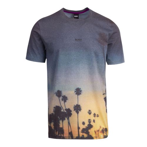 Casual Mens Multi Tsunset S/s T Shirt 74333 by BOSS from Hurleys