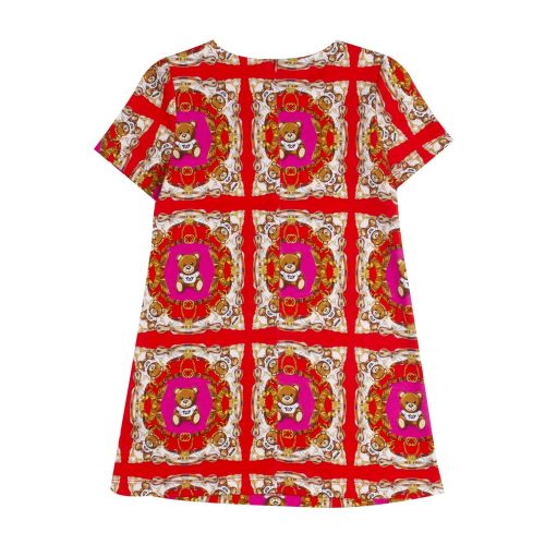 Moschino Girls Red Fancy Toy Print Dress 75936 by Moschino from Hurleys