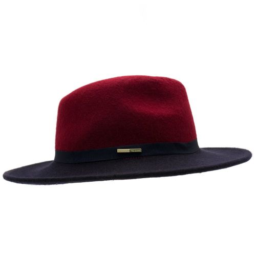 Womens Grape Febee Wool Fedora Hat 63173 by Ted Baker from Hurleys