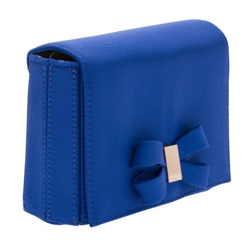 Womens Mid Blue Stacyy Bow Evening Clutch Bag 22909 by Ted Baker from Hurleys