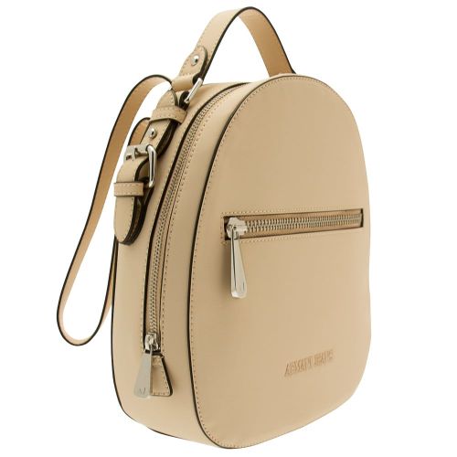 Womens Light Beige Buckle Backpack 69869 by Armani Jeans from Hurleys