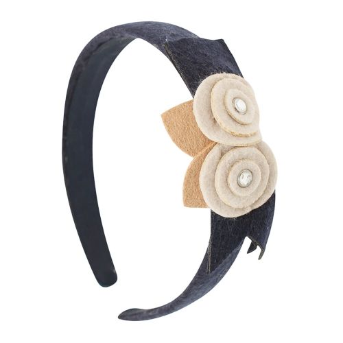 Girls Eclipse Flowers & Ribbon Headband 12691 by Mayoral from Hurleys