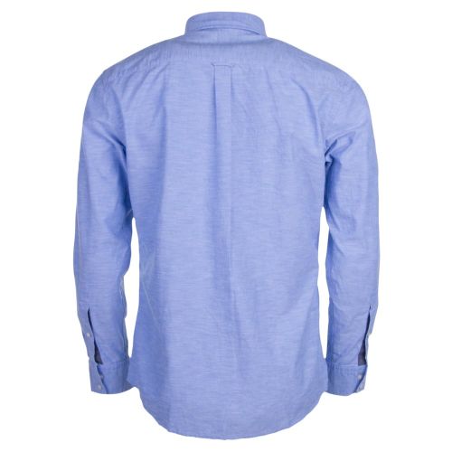 Casual Mens Open Blue Epreppy_1 L/s Shirt 19476 by BOSS from Hurleys