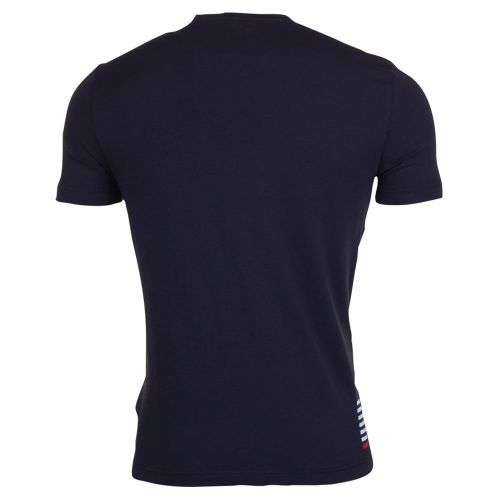 Mens Night Blue Train Core ID Tee Shirt 6923 by EA7 from Hurleys
