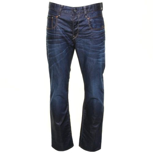 Mens Dark Aged Wash Radar Loose Fit Jeans 25127 by G Star from Hurleys