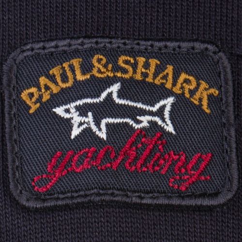 Paul & Shark Mens Black Shark Fit Sweat Top 72451 by Paul And Shark from Hurleys