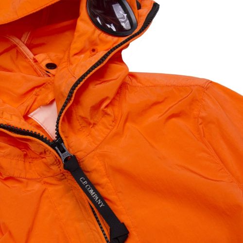 Boys Orange Goggle Hooded Jacket 21095 by C.P. Company Undersixteen from Hurleys