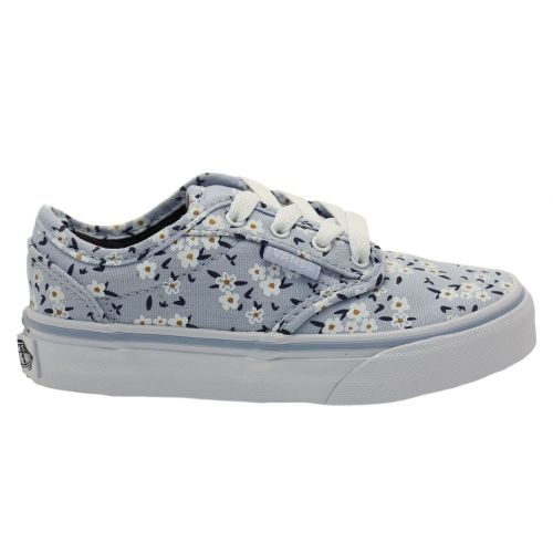 Youth Light Blue Atwood Flower Trainers (10-5) 54170 by Vans from Hurleys