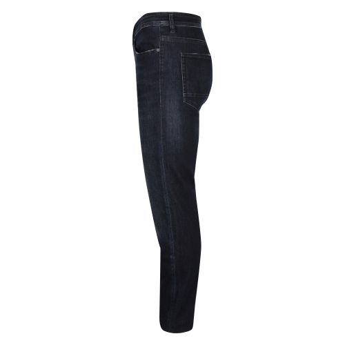 Casual Mens Dark Blue Taber Tapered Fit Jeans 51619 by BOSS from Hurleys