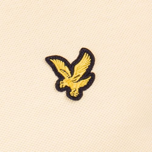Mens Pale Yellow S/s Polo Shirt 8785 by Lyle & Scott from Hurleys