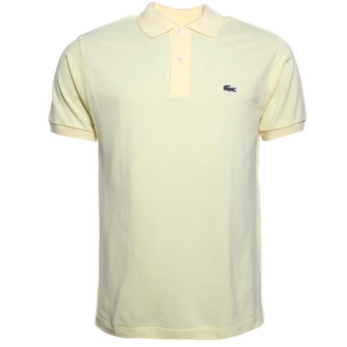 Mens Yellow Classic L.12.12 S/s Polo Shirt 29402 by Lacoste from Hurleys
