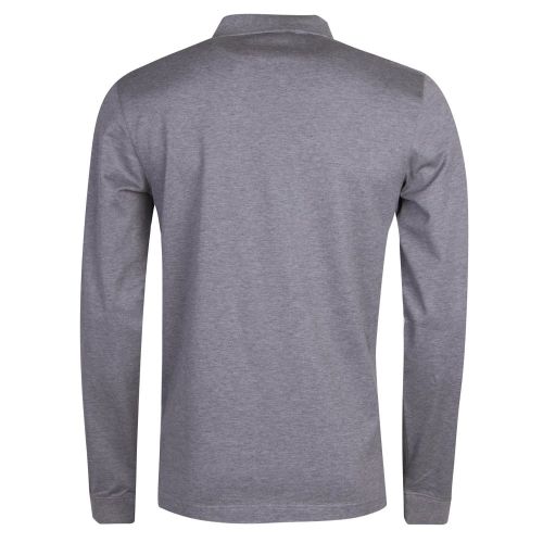 Mens Grey Shark Fit L/s Polo Shirt 24750 by Paul And Shark from Hurleys