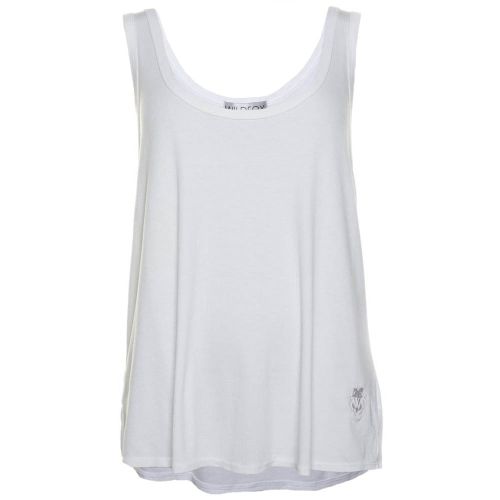 Womens Clean White Essentials Road Trip Tank Top 56567 by Wildfox from Hurleys