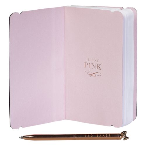 Womens Pink Mini Notebook & Pen 33964 by Ted Baker from Hurleys