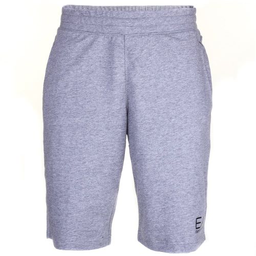 Mens Grey Training Core Identity Sweat Shorts 64291 by EA7 from Hurleys