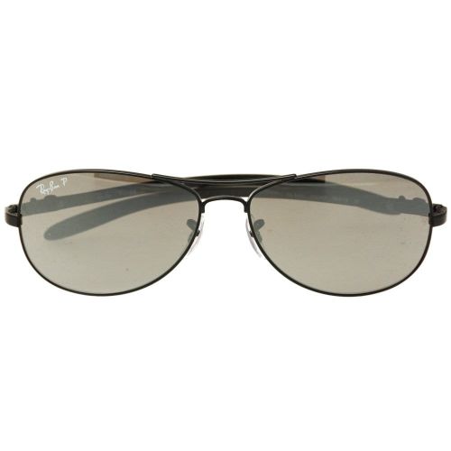 Black Mirror RB8301 Carbon Fibre Sunglasses 14499 by Ray-Ban from Hurleys