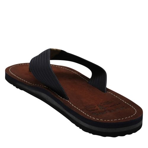Mens Navy Toeman Beach Sandals 56433 by Barbour from Hurleys