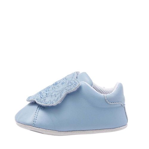 Baby Pale Blue Tiger Booties (16-19) 95871 by Kenzo from Hurleys